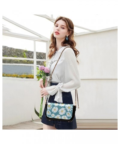 Little Daisy Women's Crossbody Handbags, PU Leather Flap Crossbody Bags, Women's Shoulder Handbag Purse Style18 $16.00 Crossb...