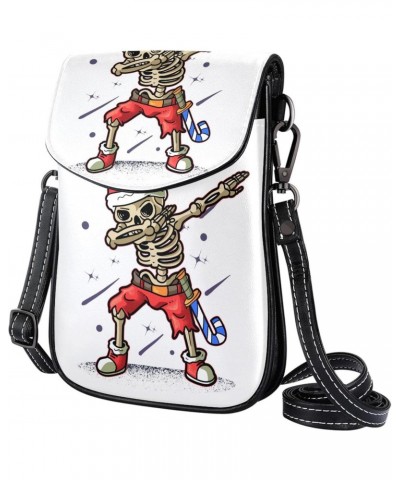 Small Crossbody Bag Cute Skeleton Cell Phone Purse Wallet $11.91 Crossbody Bags