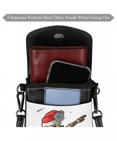 Small Crossbody Bag Cute Skeleton Cell Phone Purse Wallet $11.91 Crossbody Bags