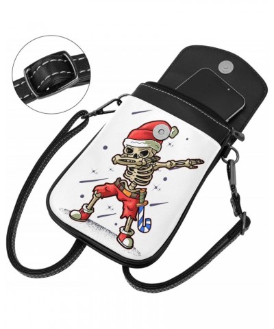 Small Crossbody Bag Cute Skeleton Cell Phone Purse Wallet $11.91 Crossbody Bags