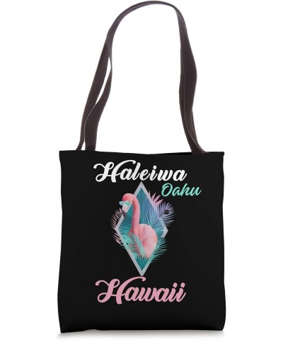 North Shore Hawaii Floral Flamingo Vacation Tote Bag $14.74 Totes