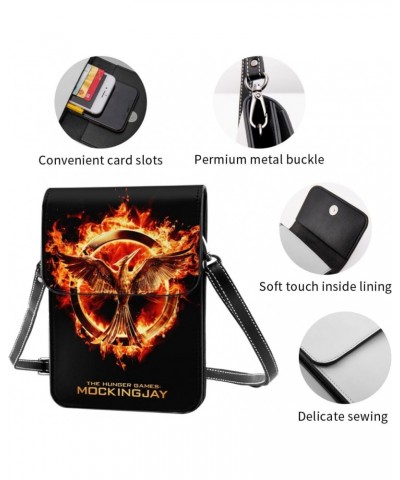 The Movie Hunger Theme Games Small Cell Phone Purse Shoulder Bags Cell Phone Purse Clutch Handbag For Women Girls $16.38 Even...