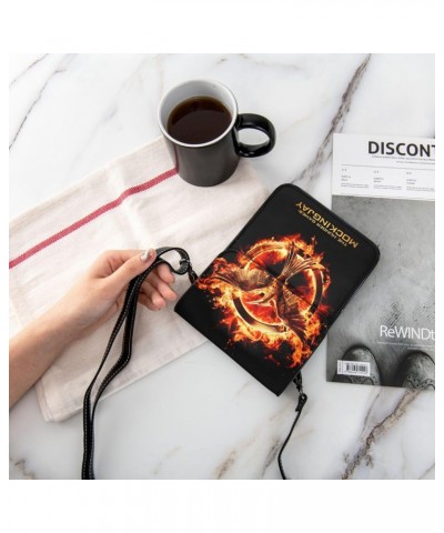 The Movie Hunger Theme Games Small Cell Phone Purse Shoulder Bags Cell Phone Purse Clutch Handbag For Women Girls $16.38 Even...