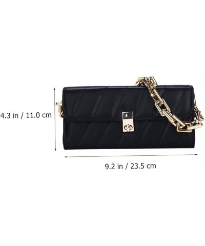 French Underarm Bag One-shoulder Bag Girl Armpit Bag Travel Crossbody Bags for Women Travel Sling Bag Black $9.77 Shoulder Bags