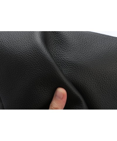 Small Leather Shoulder Bag For Women Luxury Clutch Tote Purse With Zipper Closure Black $25.64 Totes