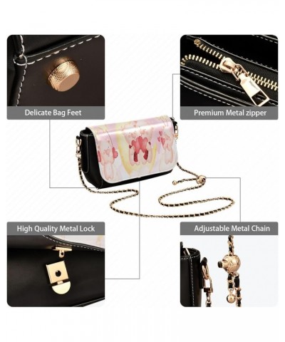 Crossbody Bags for Women Trendy Women's Black Shoulder Bag Small PU Leather Flap Cross Body Bag Handbags Pattern14 $22.95 Cro...