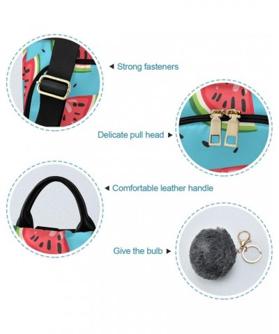 Summer Watermelon Women Purse Backpack Anti-Theft for Fashion Bag Travel Back Pack Rucksack Shoulder Bag $17.22 Backpacks