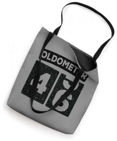 Oldometer 45-46 Tee 46th Birthday Gift Tote Bag $15.33 Totes