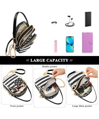 Multi Pockets Crossbody Bags for Women Zip Cell Phone Purse Wallet Bag with Detachable Shoulder Strap for Girls Multicolor09 ...