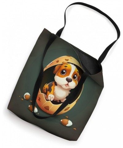 Funny dog in the egg Design dog owner Humor Sarcastic puppie Tote Bag $13.07 Totes