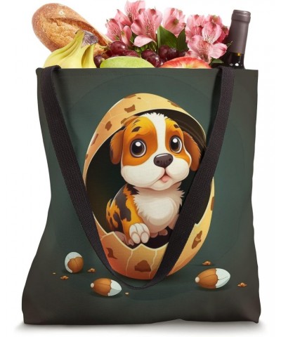 Funny dog in the egg Design dog owner Humor Sarcastic puppie Tote Bag $13.07 Totes