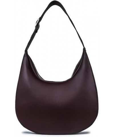 Half Moon Shoulder Bag Brown $40.95 Shoulder Bags