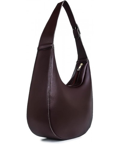 Half Moon Shoulder Bag Brown $40.95 Shoulder Bags