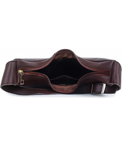 Half Moon Shoulder Bag Brown $40.95 Shoulder Bags