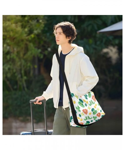 Womens Tote Bag St Day Pattern Coins Sling Purse Crossbody Men Trendy Sling Bags $14.52 Totes