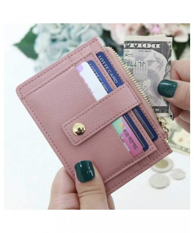 Women's Genuine Leather Credit Card Case Holder Pocket Wallet (Indi Pink) Indi Pink $12.74 Wallets