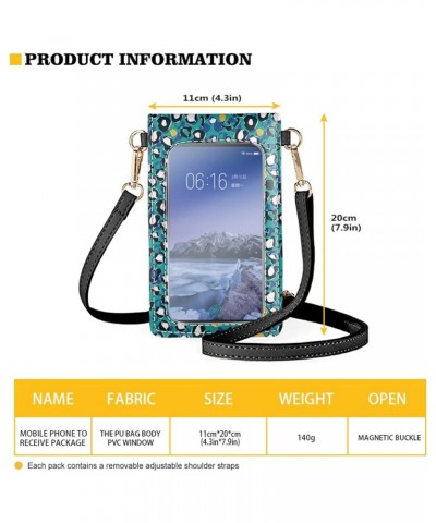 Starry Outer Space Galaxy Small Crossbody Bag Cell Phone Purse Pu Leather Shoulder Bag Bee Daisy $11.01 Crossbody Bags