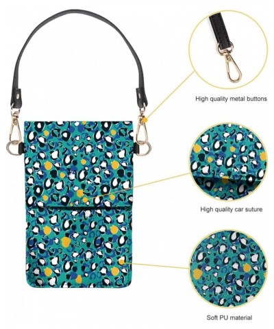 Starry Outer Space Galaxy Small Crossbody Bag Cell Phone Purse Pu Leather Shoulder Bag Bee Daisy $11.01 Crossbody Bags