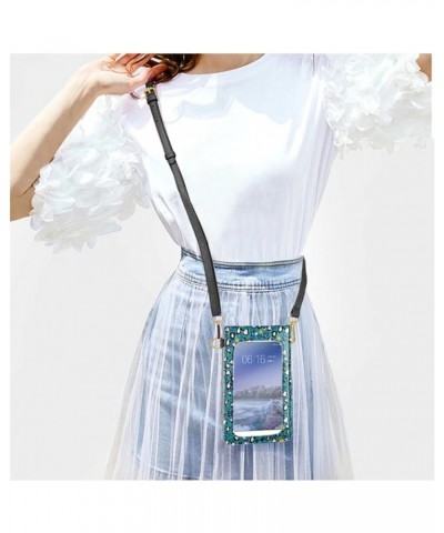 Starry Outer Space Galaxy Small Crossbody Bag Cell Phone Purse Pu Leather Shoulder Bag Bee Daisy $11.01 Crossbody Bags