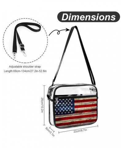 Clear Purse Bag Stadium Approved, Clear Sling Crossbody Bag Women Concerts Sports Events Festivals Prom Party Pattern (14) $1...