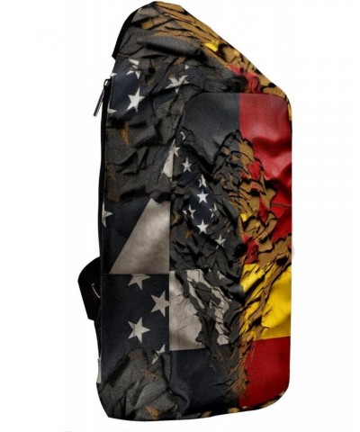 Crossbody Bags for Women,Crossbody Bag Men,Small Sling Bag,American and German Flags,Crossbody Purse $14.87 Crossbody Bags