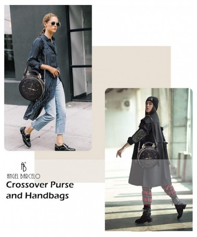 Crossbody Purse and Handbags for Women Fashion Ladies Shoulder Bag Black-1 $25.20 Totes