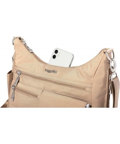 Modern Everywhere Bagg - Water-resistant Lightweight Hobo Crossbody Bag for Women - Easy-Access Phone Pocket Beach $38.02 Sho...