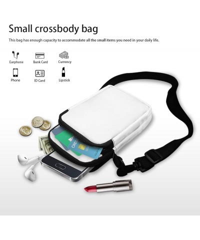 Small Crossbody Bags for Women Zipper Cell Phone Bag with Strap Sun Moon $9.46 Crossbody Bags