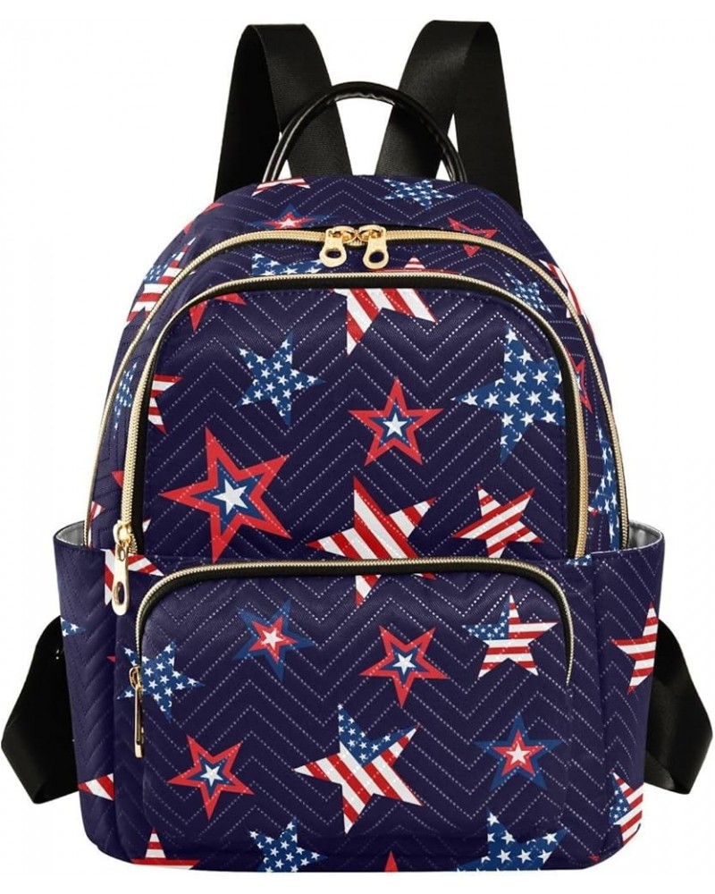 American Flag Backpack Purse for Women Small Mini Women's Fashion Backpack HandBag Back Pack Lady Gifts,S Small $18.28 Backpacks