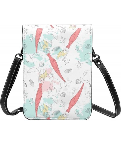 Womens Crossbody Bags Rabbit Pattern Phone Bag Wallet Purses Adjustable Strap Dolphin Pattern (3) $19.77 Crossbody Bags