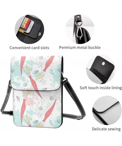 Womens Crossbody Bags Rabbit Pattern Phone Bag Wallet Purses Adjustable Strap Dolphin Pattern (3) $19.77 Crossbody Bags