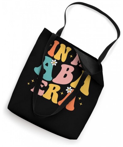 In My Aba Era Groovy Applied Behavior Analyst ABA Therapist Tote Bag $11.07 Totes