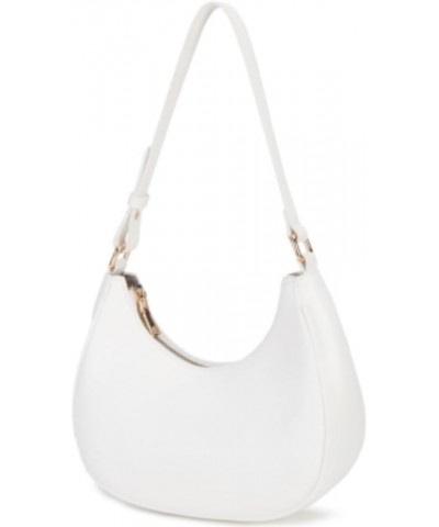 Shoulder Bags for Women, Cute Hobo Tote Handbag Mini Clutch Purse with Zipper Closure Moon White $11.39 Shoulder Bags