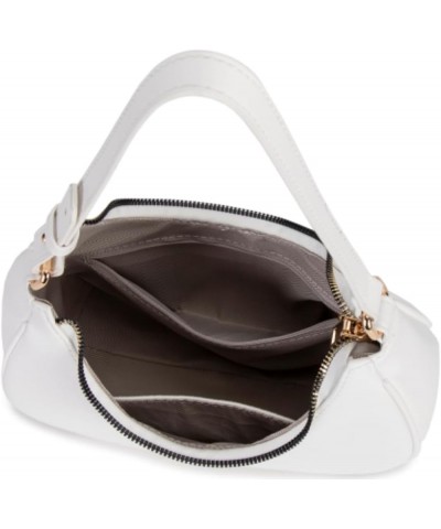 Shoulder Bags for Women, Cute Hobo Tote Handbag Mini Clutch Purse with Zipper Closure Moon White $11.39 Shoulder Bags