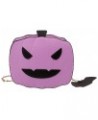 Pumpkin Shoulder Bag Novelty Devil PU Leather Crossbody Purse Fashion Halloween Purses and Handbags Purple $14.01 Shoulder Bags