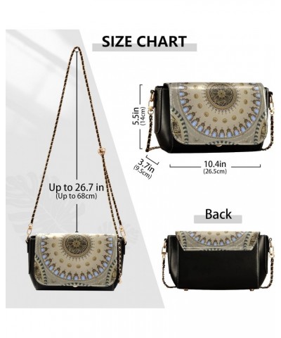 Side Bag Crossbody Womens Beauty Messenger Bag Crossbody with Adjustable Strap Wallet Purses Beautiful Architecture Beige $24...