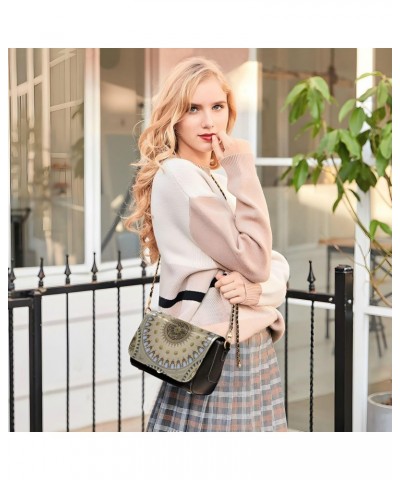 Side Bag Crossbody Womens Beauty Messenger Bag Crossbody with Adjustable Strap Wallet Purses Beautiful Architecture Beige $24...