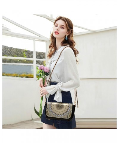 Side Bag Crossbody Womens Beauty Messenger Bag Crossbody with Adjustable Strap Wallet Purses Beautiful Architecture Beige $24...