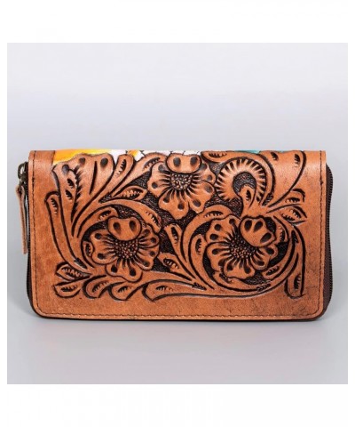 WALLET Hand Tooled Genuine Leather women bag western handbag purse $24.19 Shoulder Bags