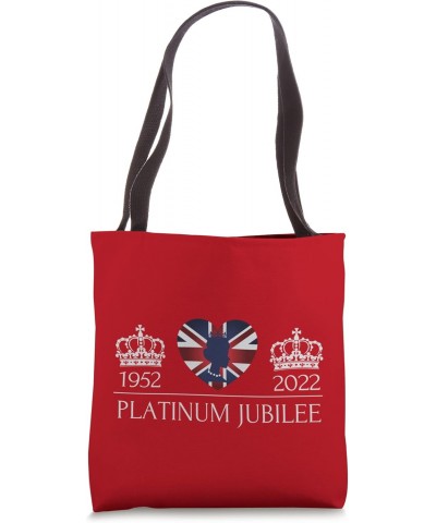 British Queen Monarchy Platinum Jubilee 70th Anniversary Tote Bag $14.70 Totes