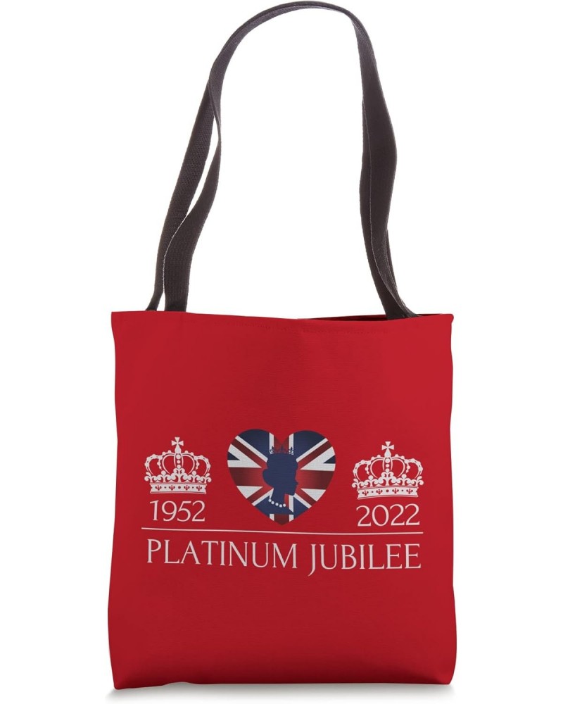 British Queen Monarchy Platinum Jubilee 70th Anniversary Tote Bag $14.70 Totes