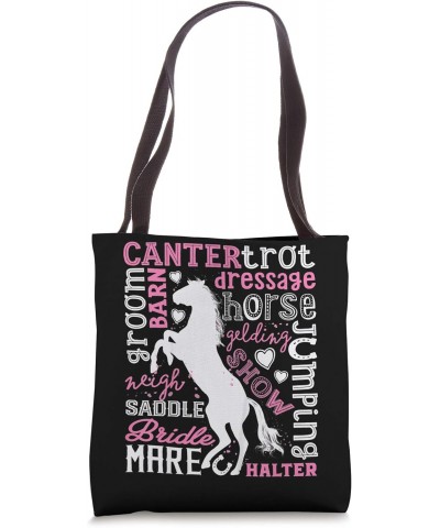 Horse Gift for Girls Women Gifts Horses Horseback Riding Tote Bag $11.78 Totes