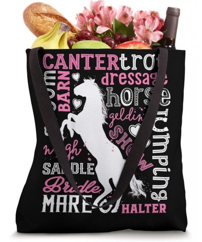 Horse Gift for Girls Women Gifts Horses Horseback Riding Tote Bag $11.78 Totes