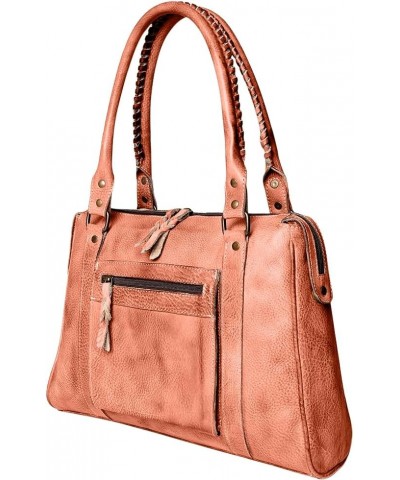 Nmbg128D Tote Vintage Handmade Genuine Cowhide Leather Women Bag Western Handbag Purse $94.05 Totes