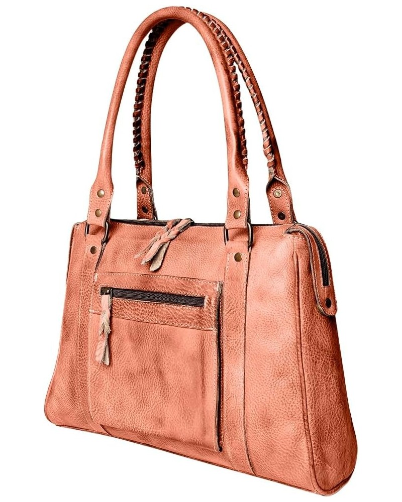 Nmbg128D Tote Vintage Handmade Genuine Cowhide Leather Women Bag Western Handbag Purse $94.05 Totes