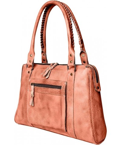 Nmbg128D Tote Vintage Handmade Genuine Cowhide Leather Women Bag Western Handbag Purse $94.05 Totes