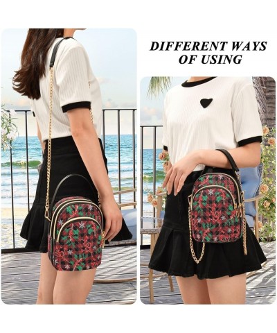 Small Crossbody Bag for Women with Compartments,Long Strap Crossbody Purse Polyester Phone Purse Wallet 11 $10.56 Crossbody Bags