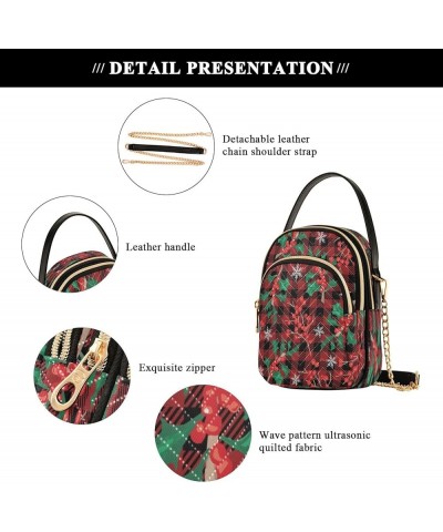 Small Crossbody Bag for Women with Compartments,Long Strap Crossbody Purse Polyester Phone Purse Wallet 11 $10.56 Crossbody Bags