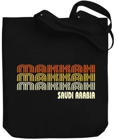 Retro Color Makkah Canvas Tote Bag 10.5" x 16" x 4 $20.00 Totes