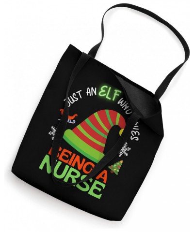 Nurse Elf Christmas Party Matching Family Tote Bag $12.49 Totes